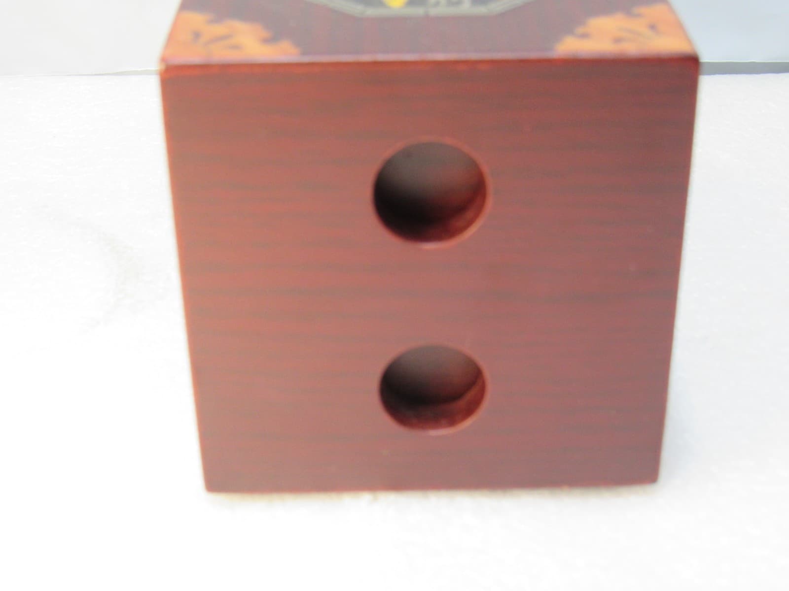 Vtg Asian Traditional Korean Mother of Pearl Inlay Lacquer Wood Jewelry Box W33J - Thumbnail 6
