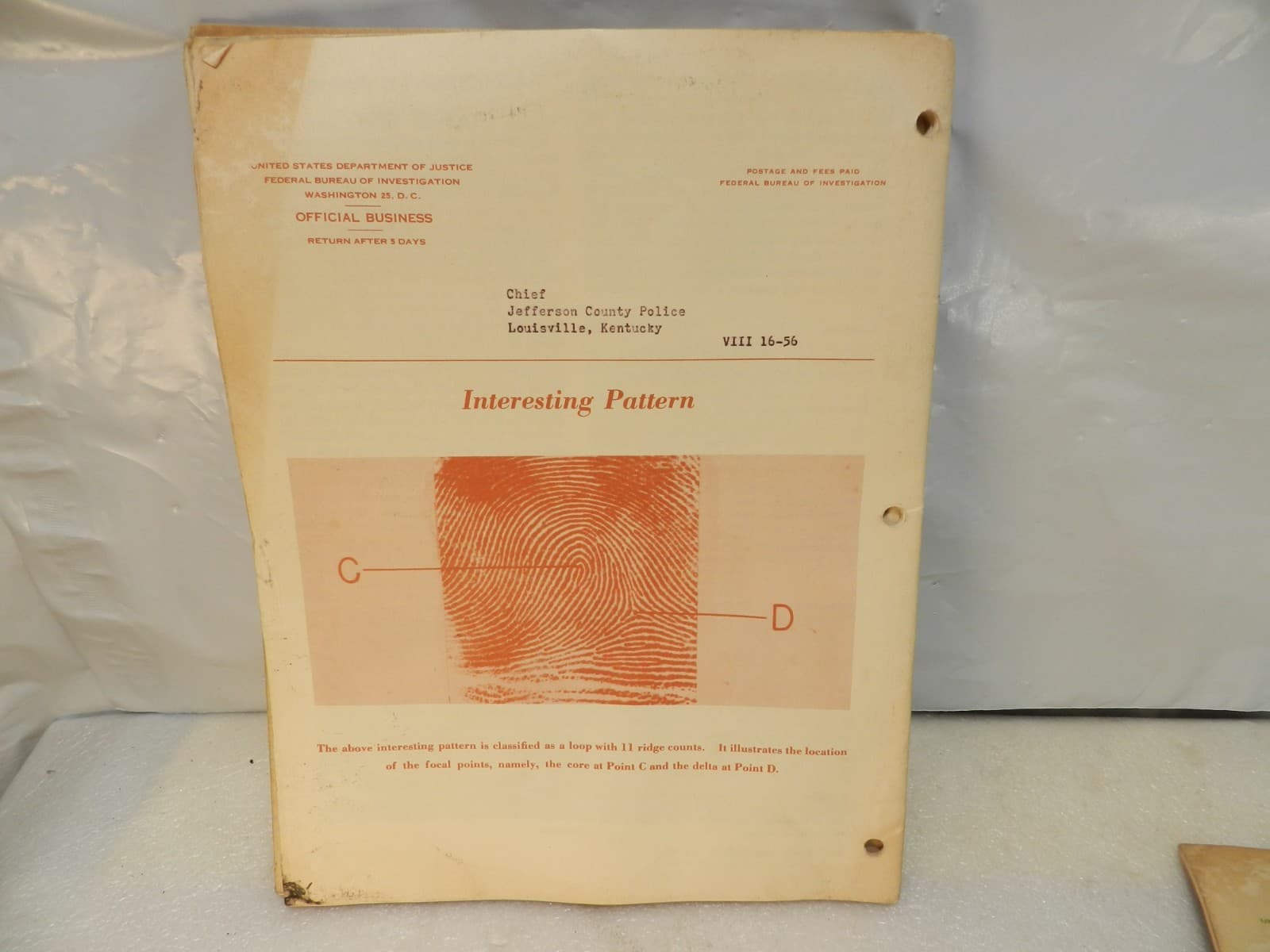 6 FBI Law Enforcement Bulletin 1958 Hoover Director (Y15JJ) - Thumbnail 16