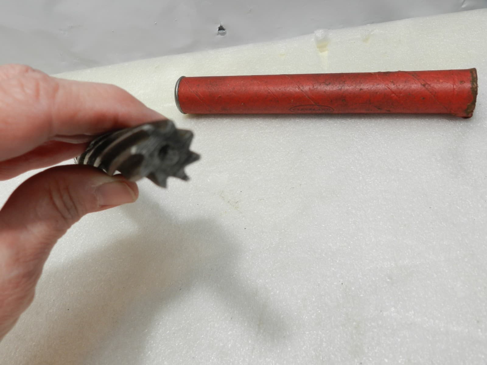 CLEVELAND No.10 Spiral Fluke TAPER PIN REAMER 5/8 Shank No659 Square Shank C36JJ - Thumbnail 6