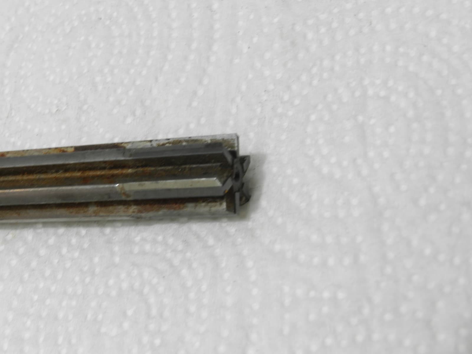Hyper 5/8 O. D. Hand Reamer Straight Shank Spiral Flute 8 flutes (C43JJ) - Thumbnail 5