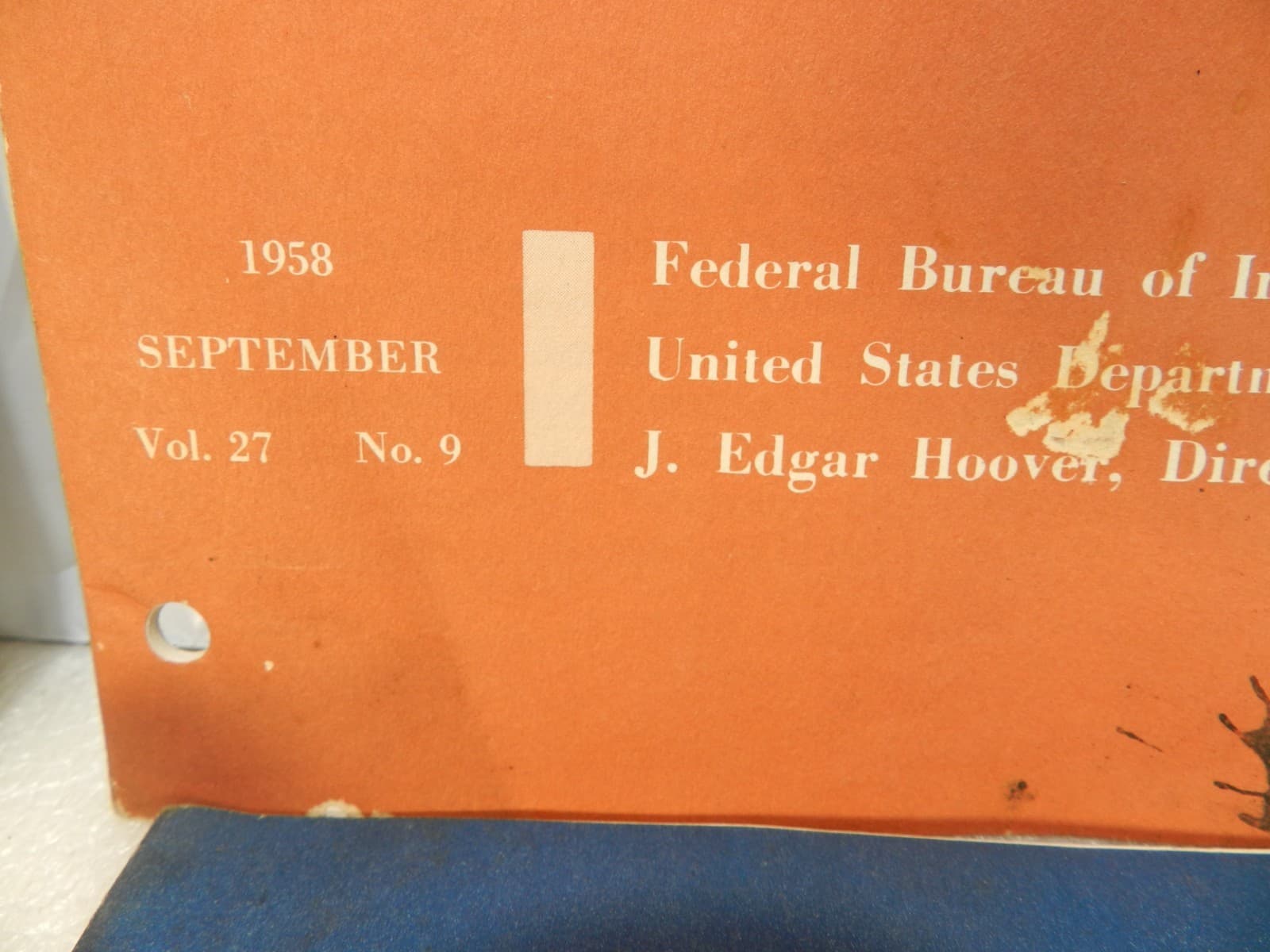 6 FBI Law Enforcement Bulletin 1958 Hoover Director (Y15JJ) - Thumbnail 6