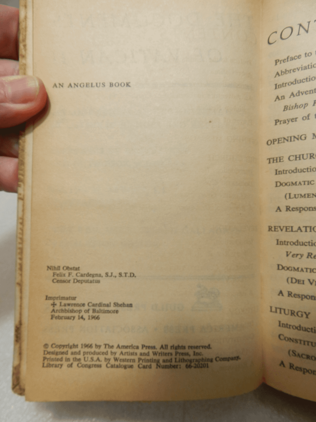 The Documents of Vatican II, Walter M. Abbott,S.J. Hardback 1966 (C35K) - Thumbnail 4