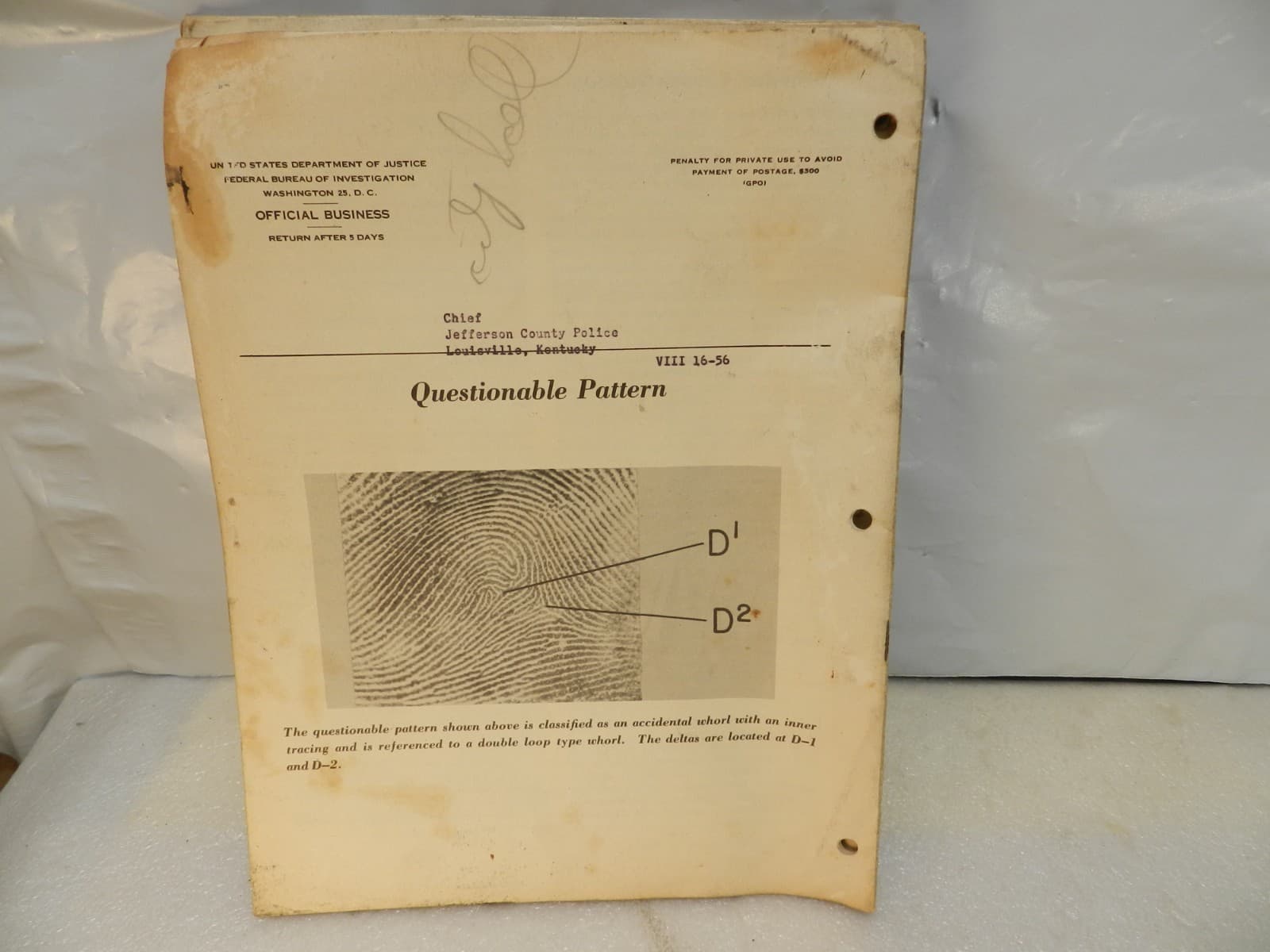 6 FBI Law Enforcement Bulletin 1958 Hoover Director (Y15JJ) - Thumbnail 14