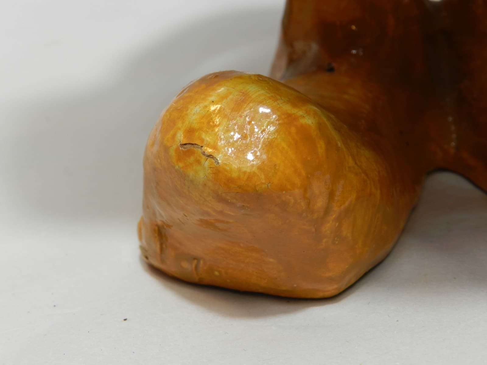 Paper Mache Circus/Rodeo Clown in Barrel Mexico Handmade 13.5" Z71S - Thumbnail 21