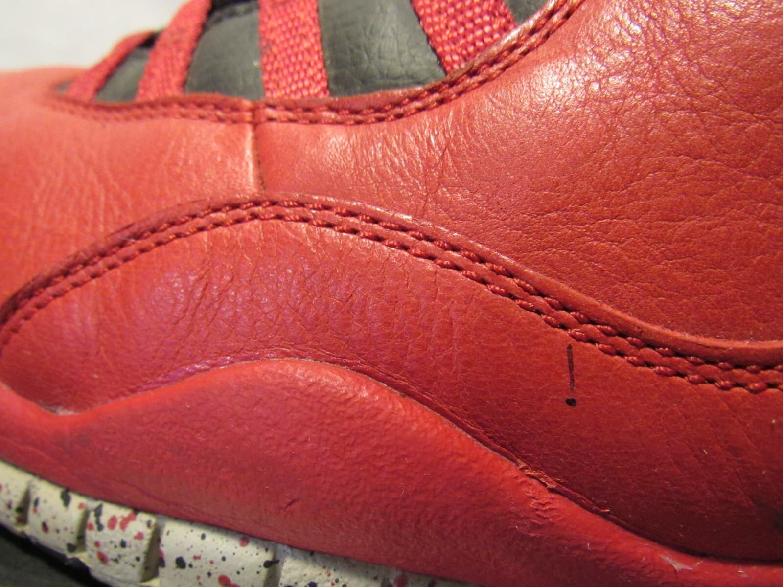 Nike Air Jordan 10 Retro Bulls Over Broadway Size 10 705178-601 Steel Cement G49 - Thumbnail 17