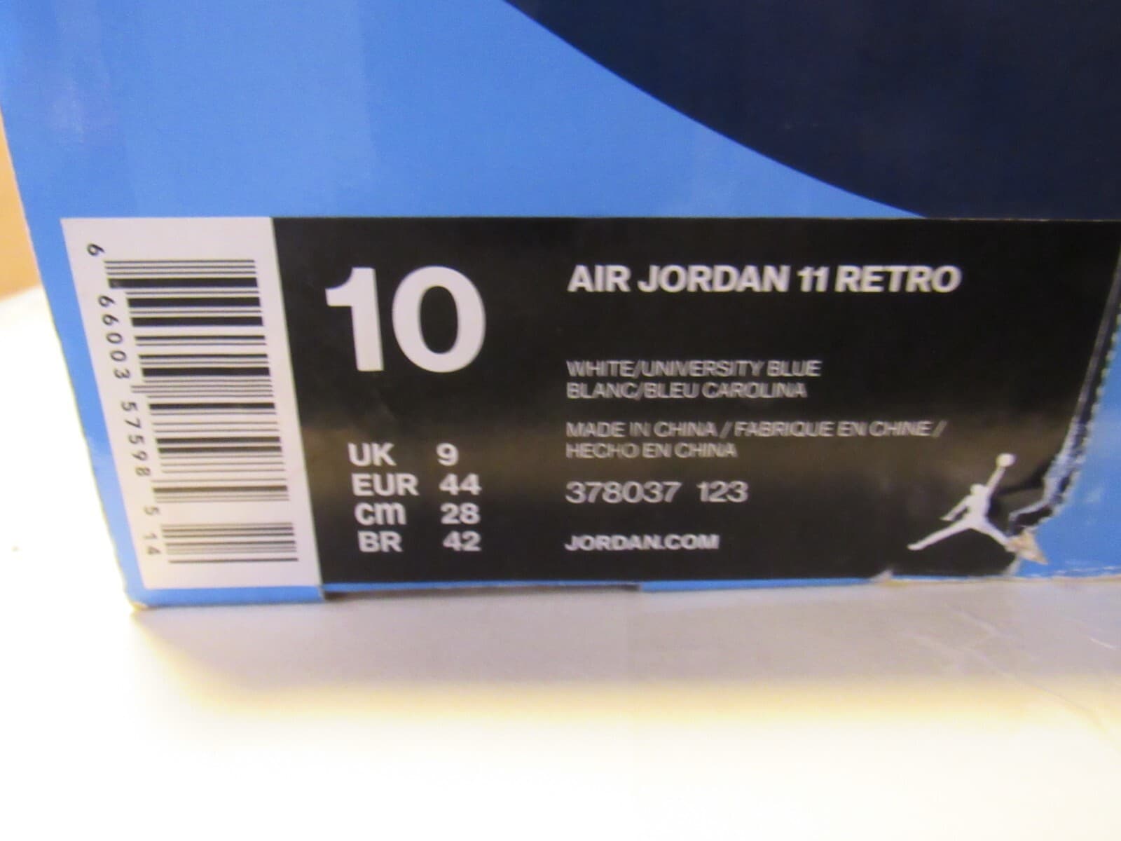 Nike Air Jordan Retro 11 High Win Like '82 Mens Size 10M (2017) G42K - Thumbnail 15