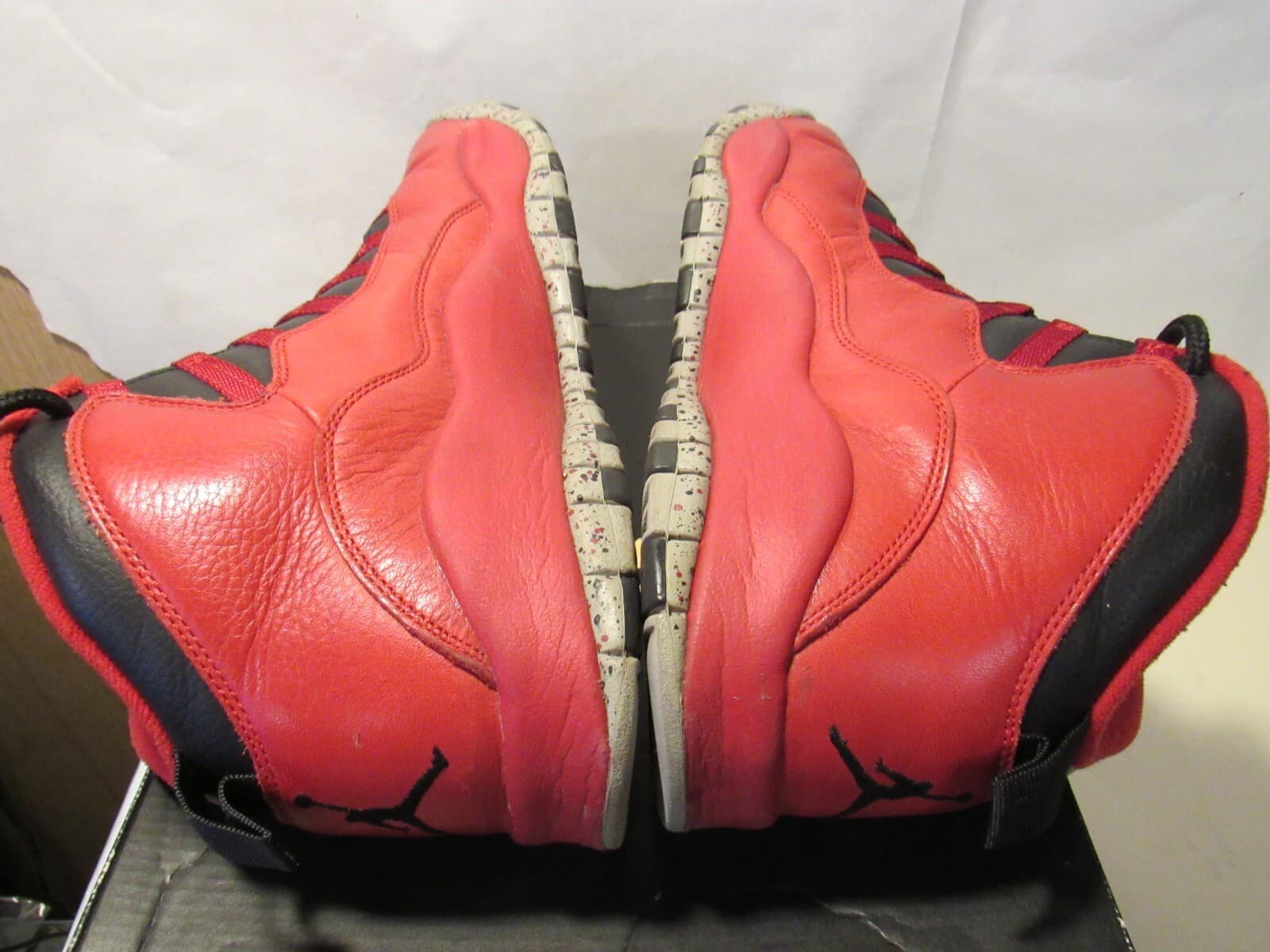 Nike Air Jordan 10 Retro Bulls Over Broadway Size 10 705178-601 Steel Cement G49 - Thumbnail 14