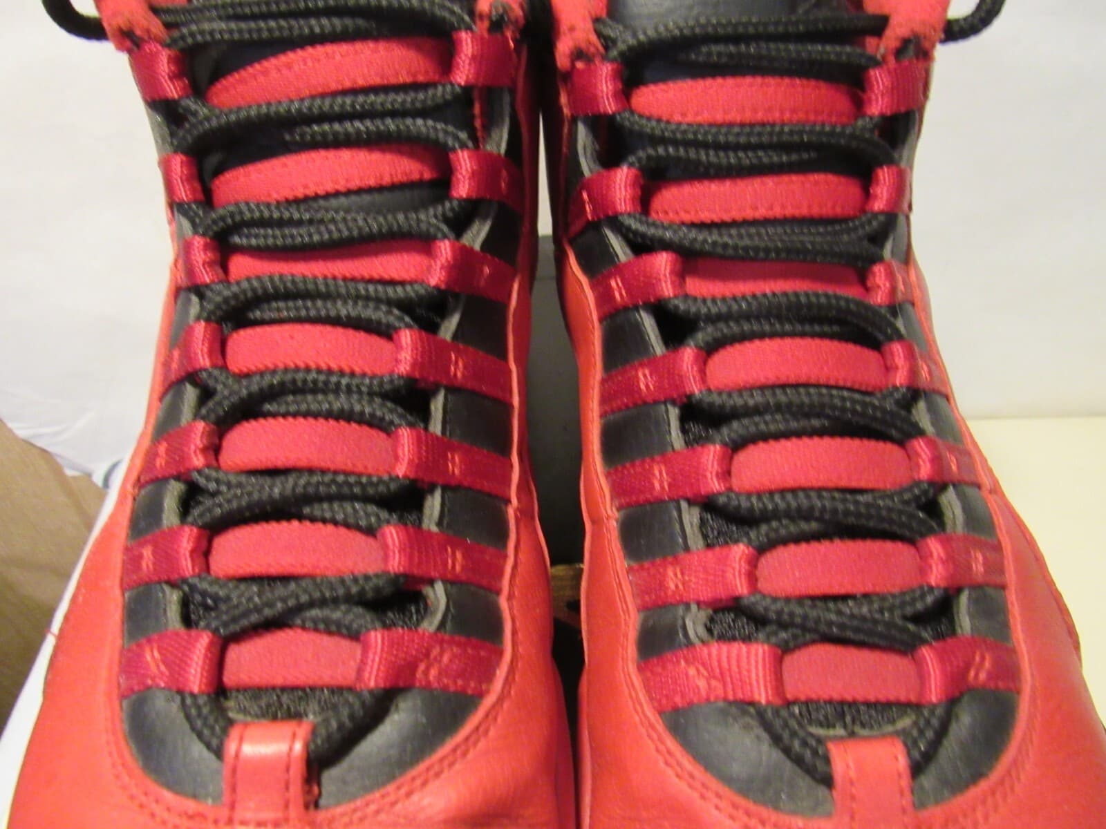 Nike Air Jordan 10 Retro Bulls Over Broadway Size 10 705178-601 Steel Cement G49 - Thumbnail 15
