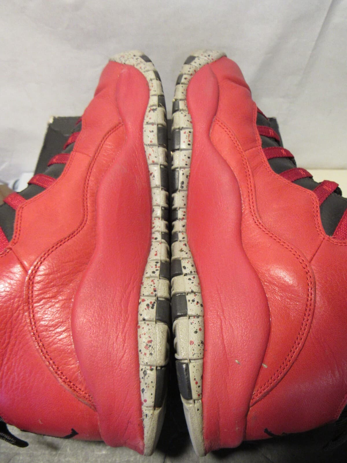 Nike Air Jordan 10 Retro Bulls Over Broadway Size 10 705178-601 Steel Cement G49 - Thumbnail 13