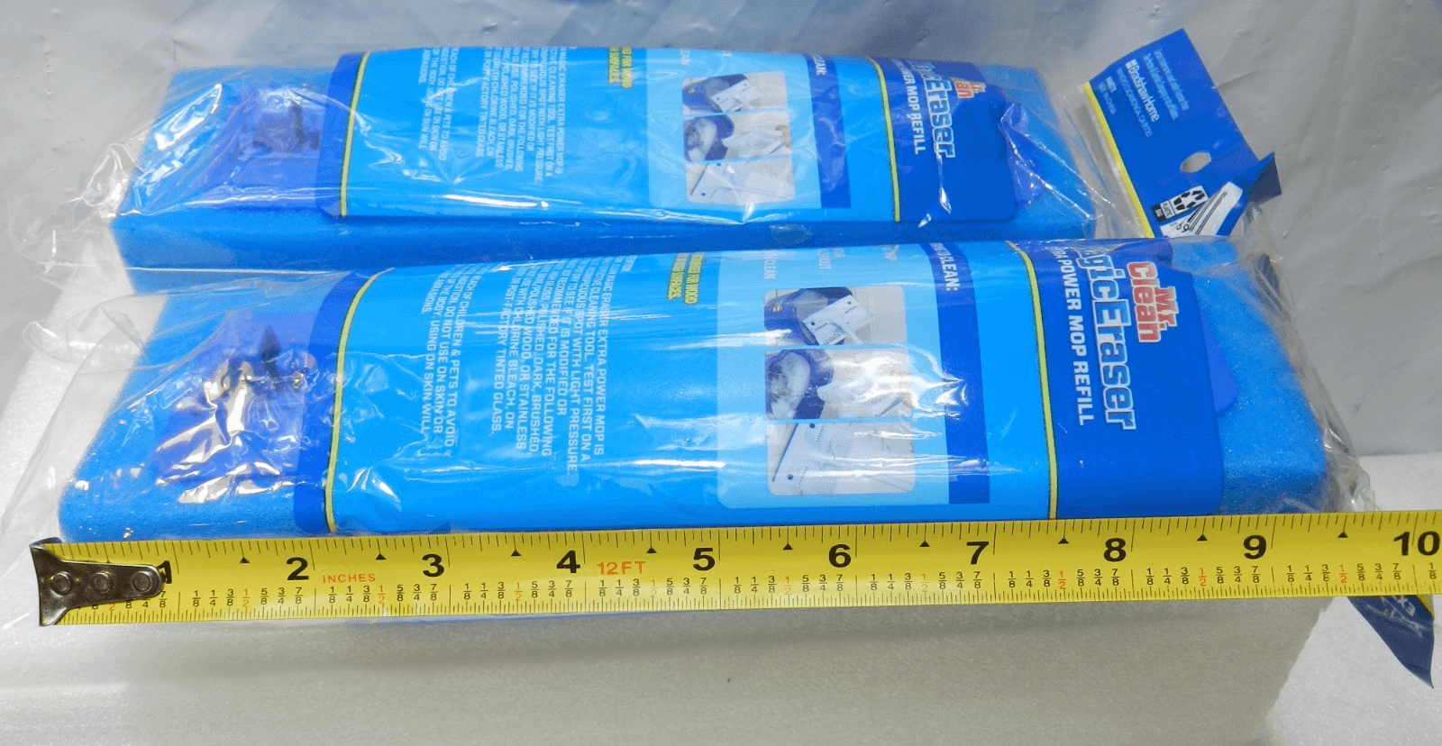 Lot of 2- Mr. Clean Magic Eraser Squeeze Mop Head Refill Genuine New (H41J) - Thumbnail 4