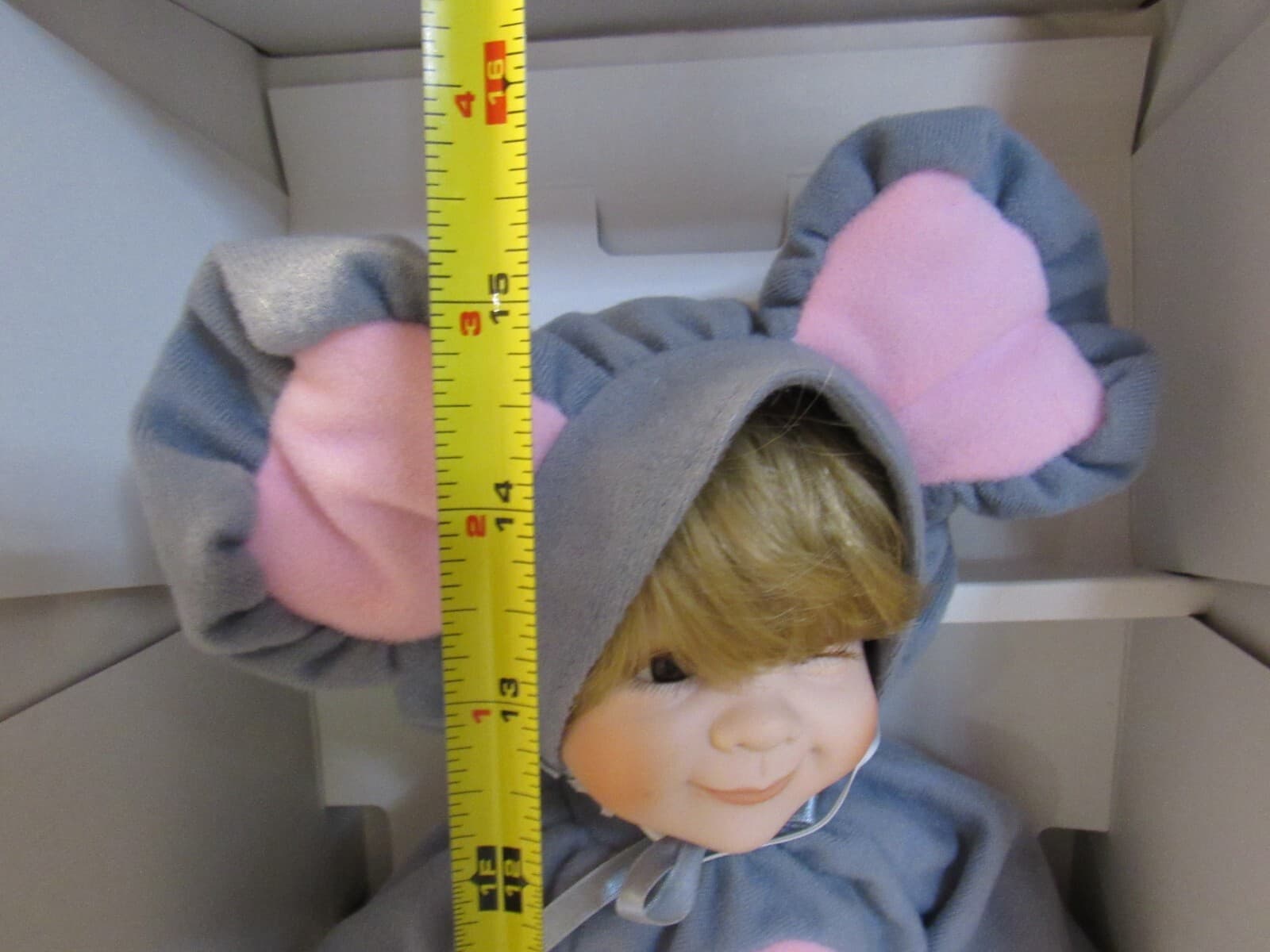William Tung "Max" Mouse 15" Doll in box T16J - Thumbnail 6