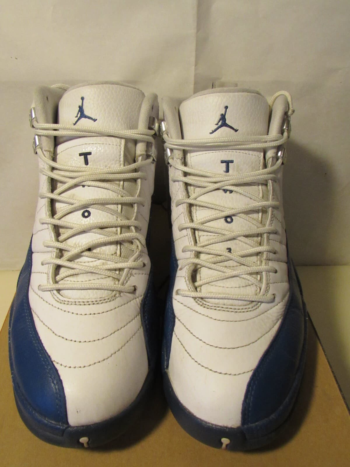 Nike Air Jordan 12 Retro French Blue 2016 size 10 130690-113 OG XII G56K - Thumbnail 3