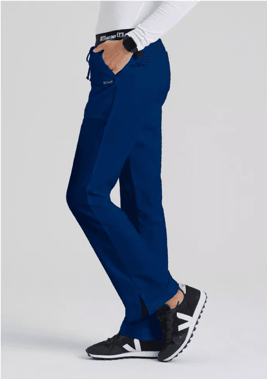 Greys Anatomy by Barco Classic Womens Aubrey 3Pocket Low-Rise Fit/ Flare Leg R12 - Thumbnail 3