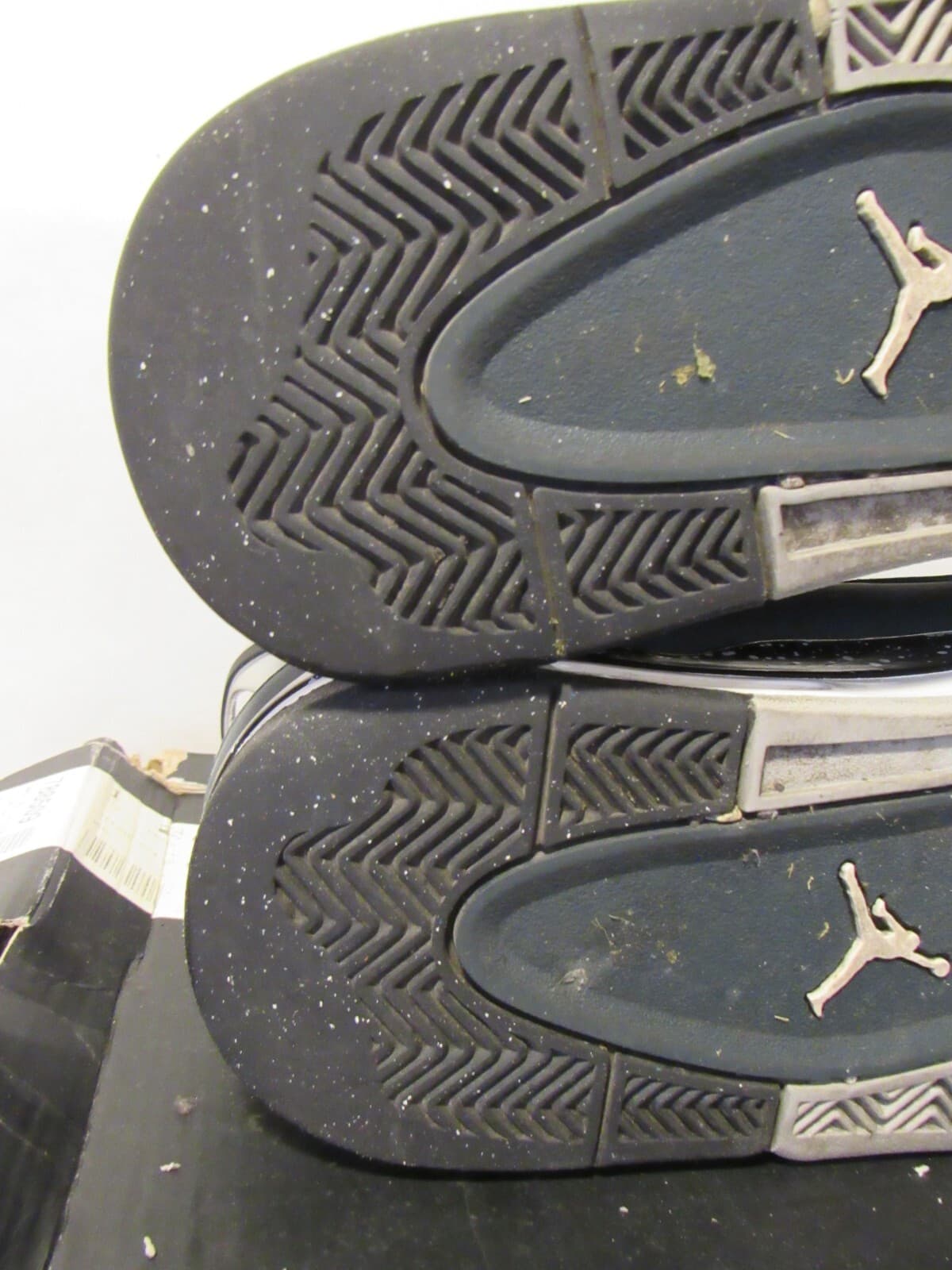 Nike Air Jordan Dub Zero Charcoal Wolf Grey Size 10 with OG Box 311046-004 G55K - Thumbnail 8