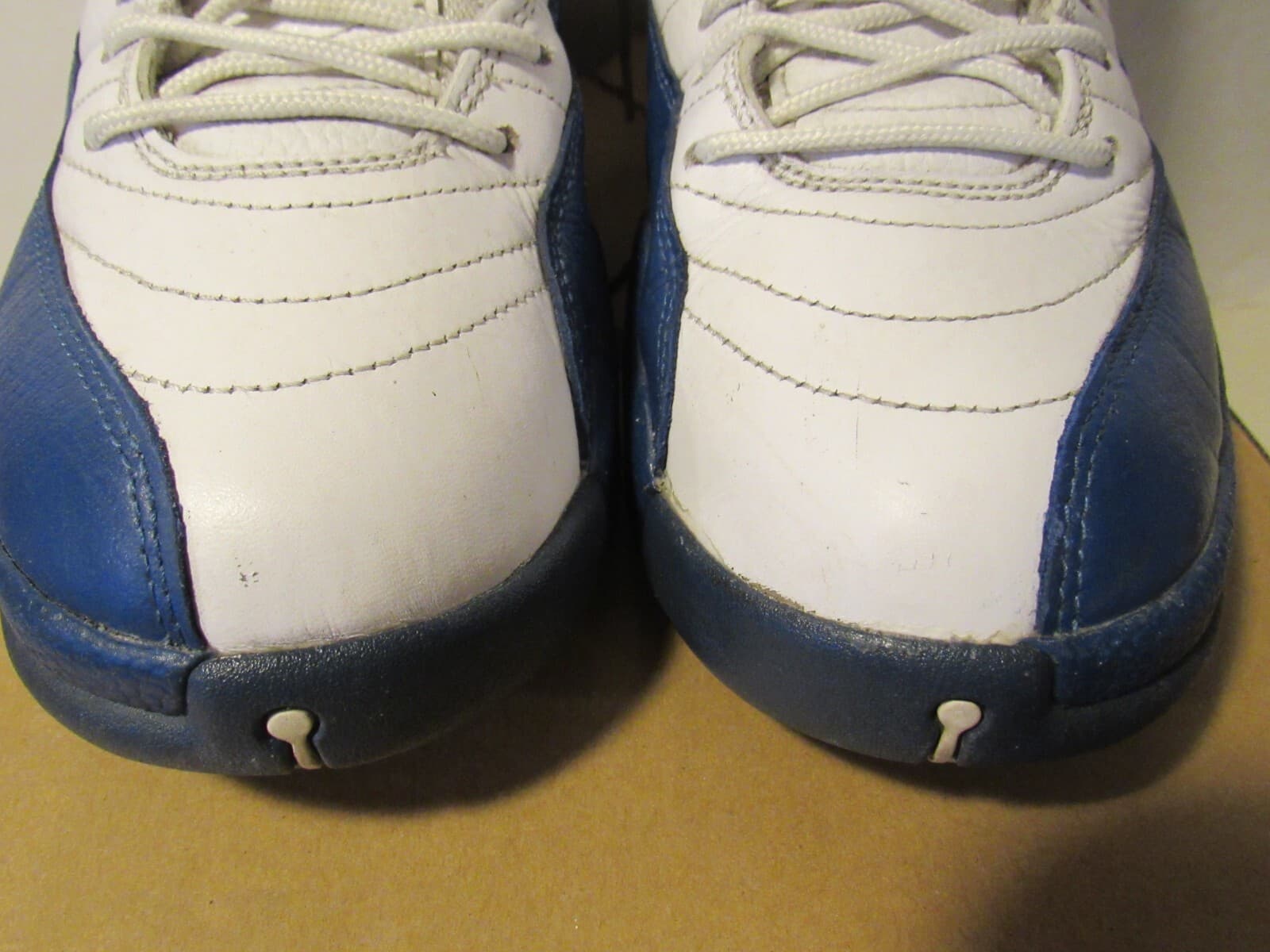 Nike Air Jordan 12 Retro French Blue 2016 size 10 130690-113 OG XII G56K - Thumbnail 4