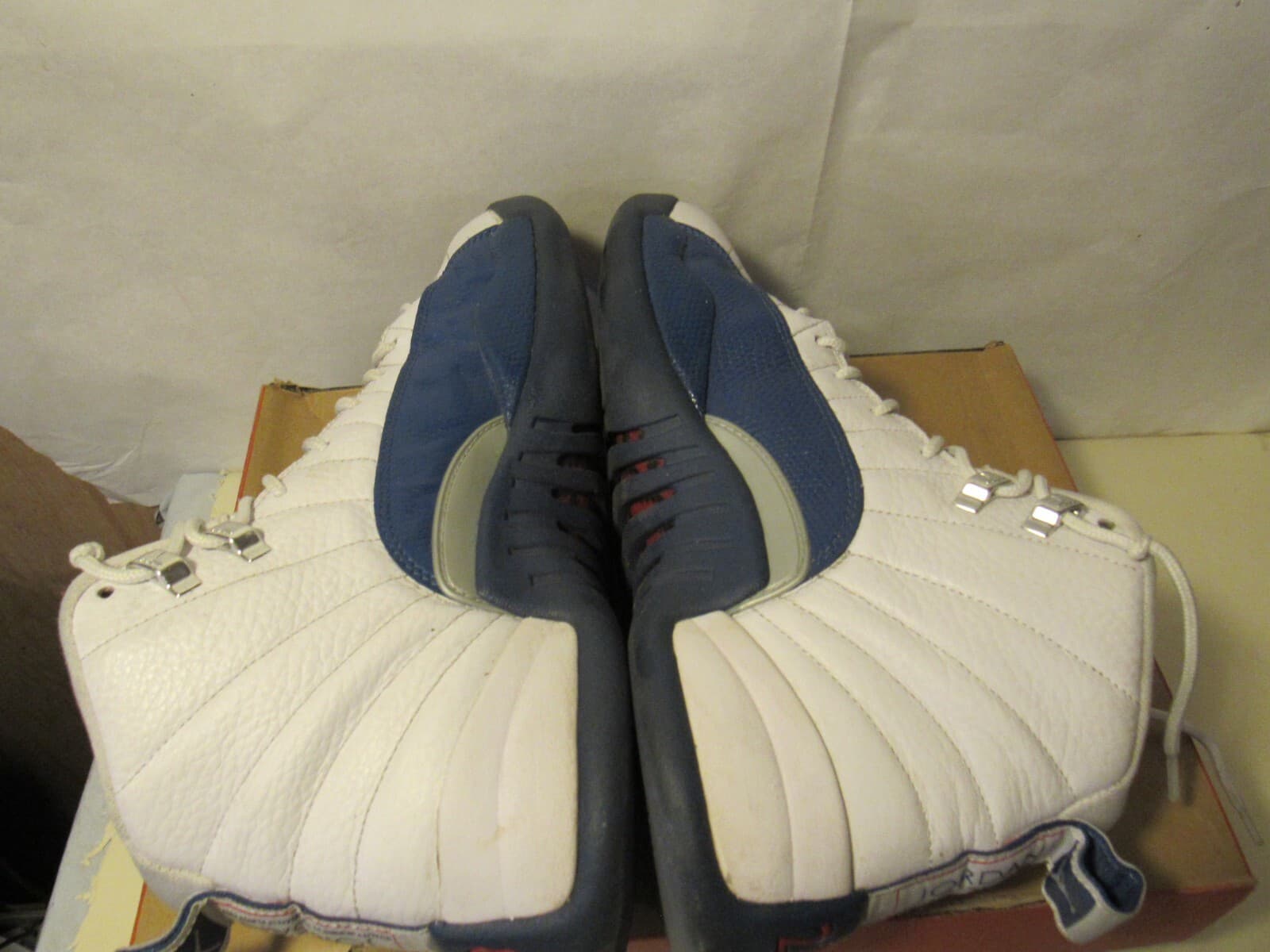 Nike Air Jordan 12 Retro French Blue 2016 size 10 130690-113 OG XII G56K - Thumbnail 8
