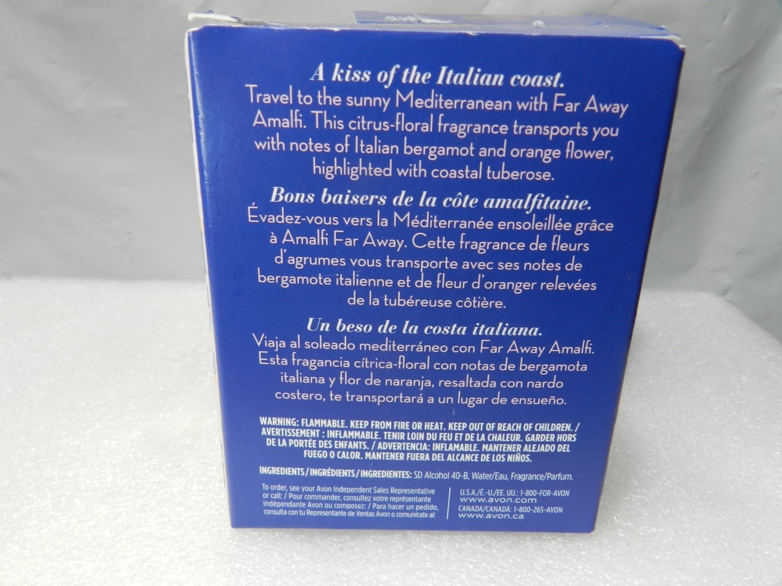 Avon Far Away AMALFI Eau de Parfum Spray, Perfume 1.7 fl oz New (H47J) - Thumbnail 4