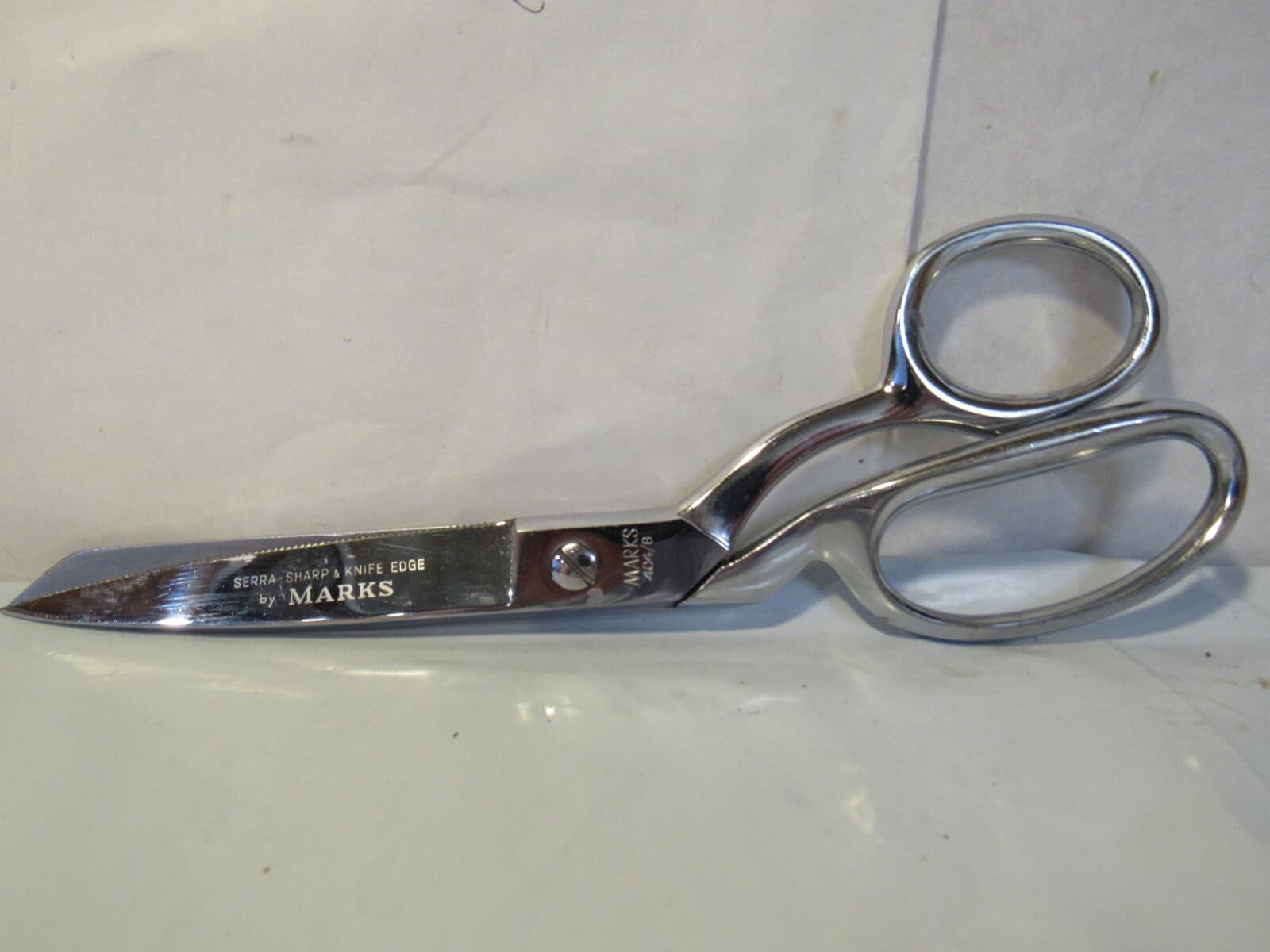 Serra Sharp Scissors Knife Edge By Marks 404/8 Made In Brazil A39J