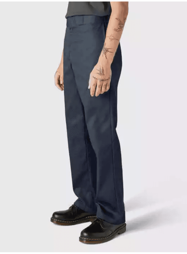 Dickies 874 Original Fit Sraight Leg Work Pants Mens 48x34 Dark Navy Z15JK - Thumbnail 3