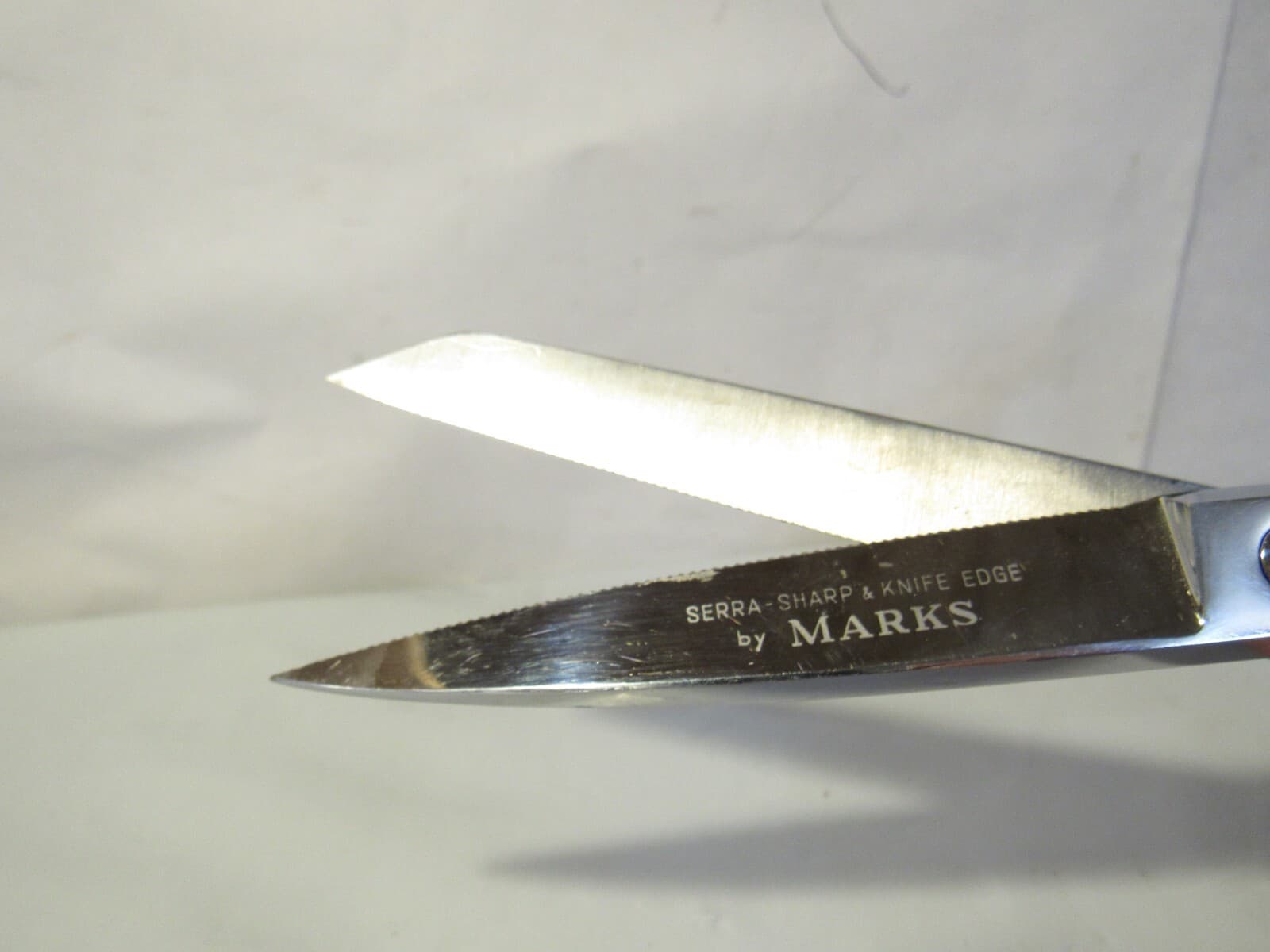 Serra Sharp Scissors Knife Edge By Marks 404/8 Made In Brazil A39J - Thumbnail 3