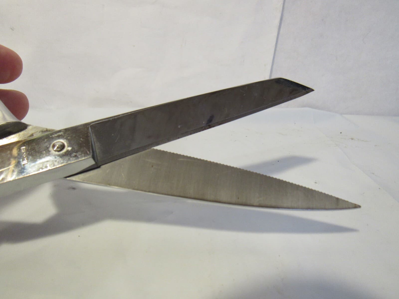 Serra Sharp Scissors Knife Edge By Marks 404/8 Made In Brazil A39J - Thumbnail 4