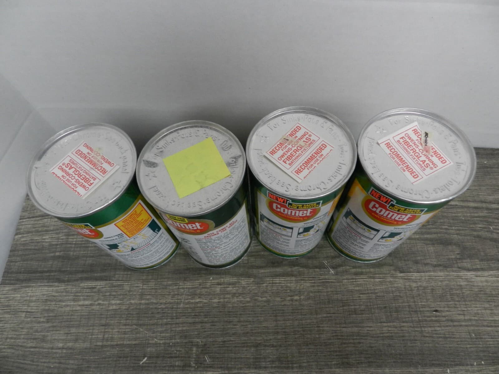 Vintage Comet Cleanser Soap Lot of 4 Unopened C93J - Thumbnail 3