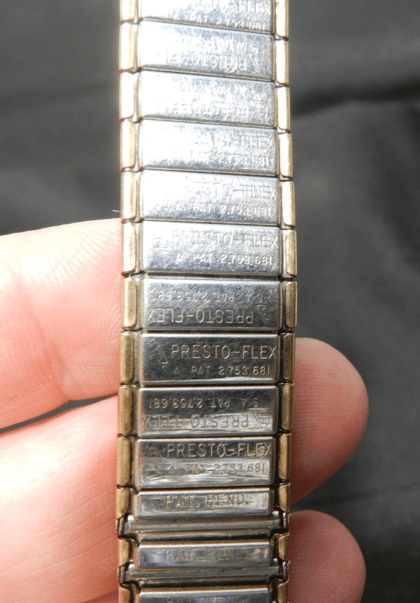 Vintate JB Champion Presto-Flex 10KT Gold Filled Stretch Band (G15S) - Thumbnail 6