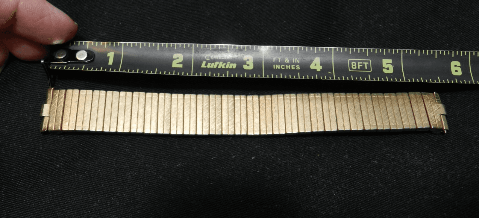 Vintate JB Champion Presto-Flex 10KT Gold Filled Stretch Band (G15S) - Thumbnail 10