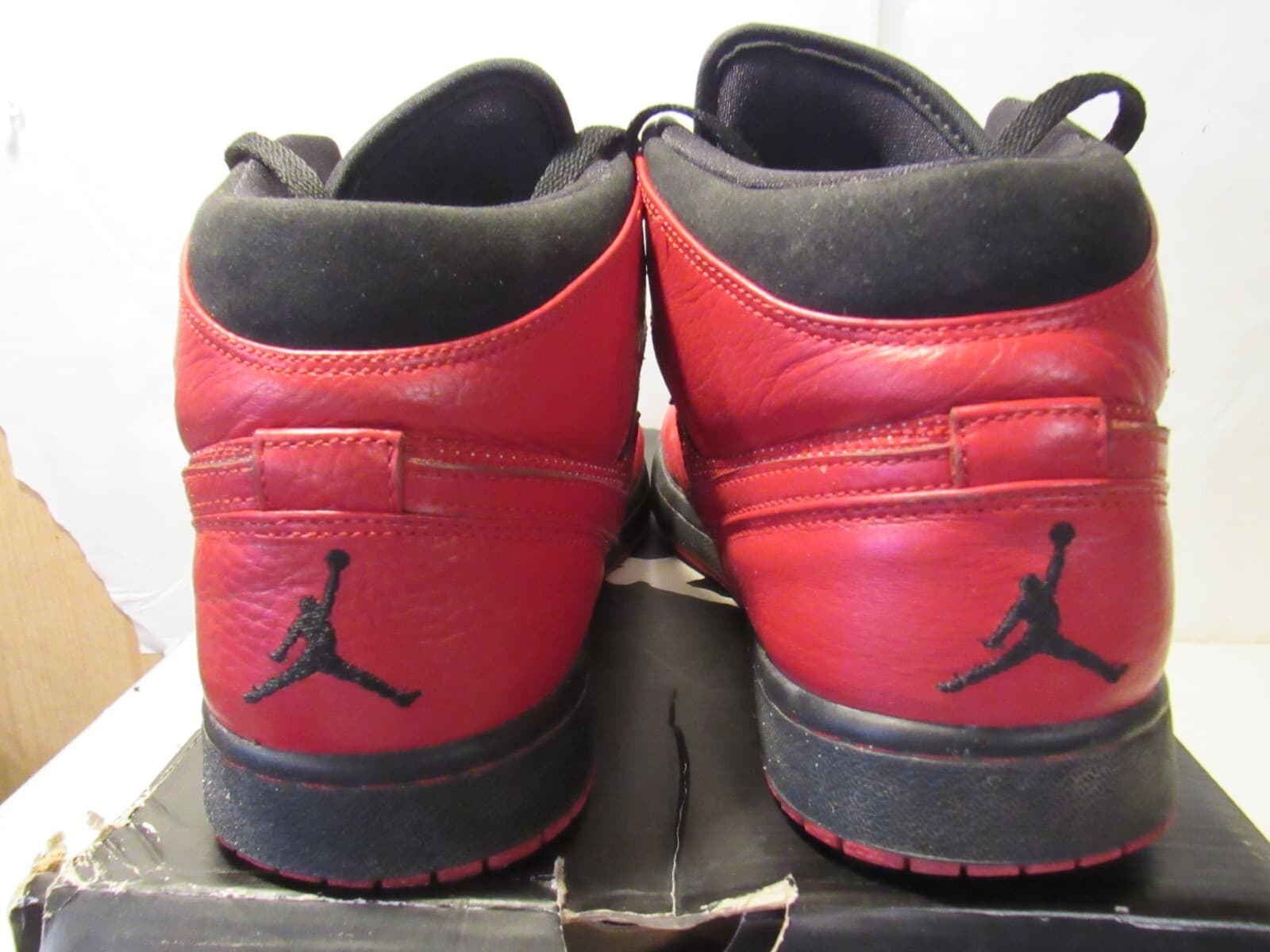 Nike Air Jordan 1 Retro 97 TXT Gym Red size 10 Sneakers 555071-601 G52K - Thumbnail 7