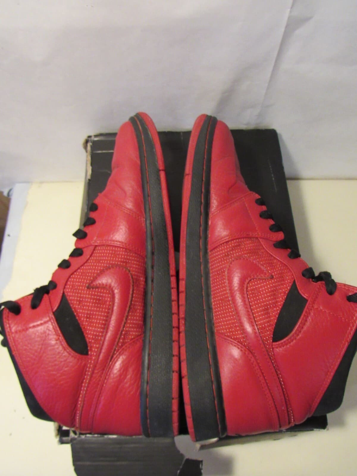 Nike Air Jordan 1 Retro 97 TXT Gym Red size 10 Sneakers 555071-601 G52K - Thumbnail 8