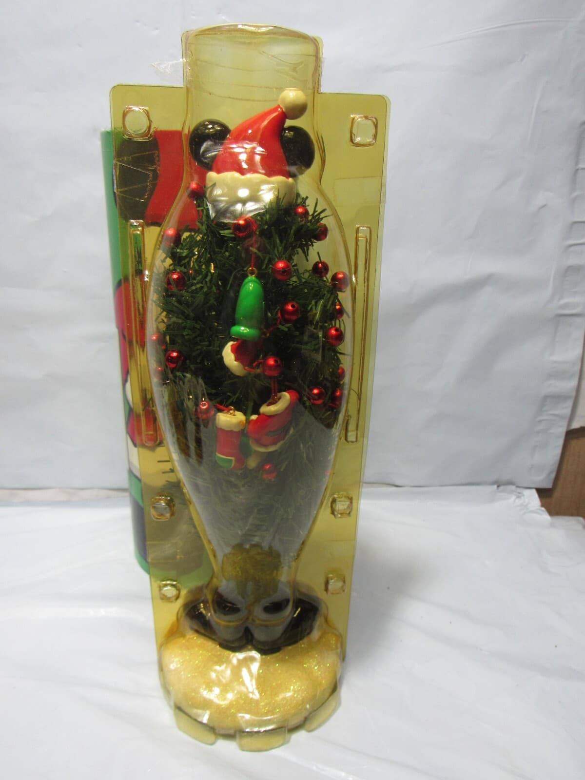 Disney Parks Mickey Mouse Mailable Christmas Tree with Ornaments M49M - Thumbnail 4