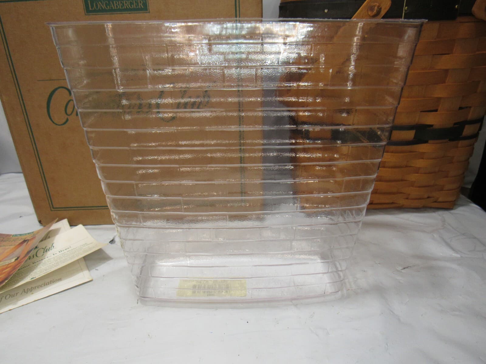 Longaberger Collectors Club Membership Basket 1996 Charter Member (R18J) - Thumbnail 10