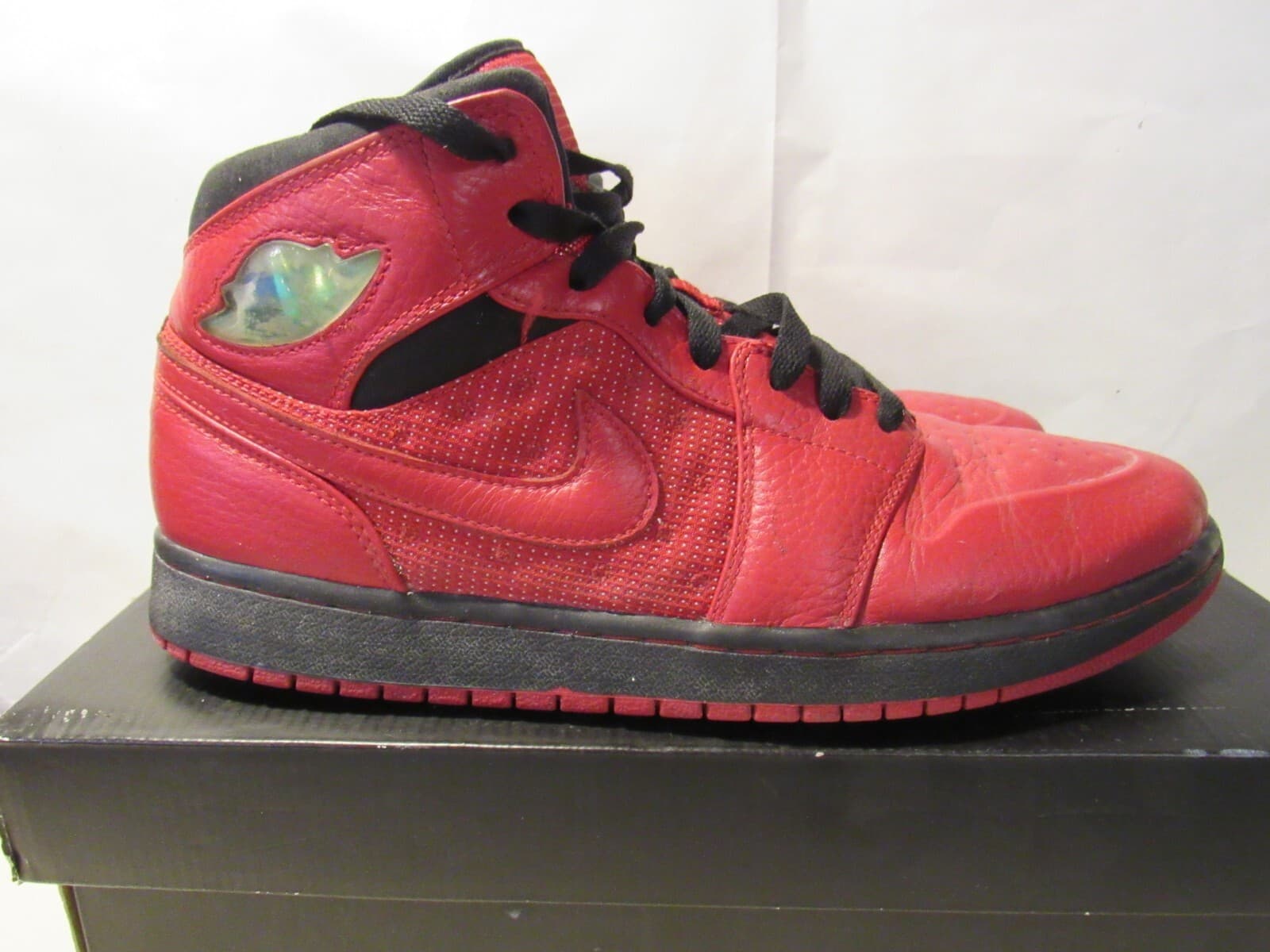 Nike Air Jordan 1 Retro 97 TXT Gym Red size 10 Sneakers 555071-601 G52K - Thumbnail 2