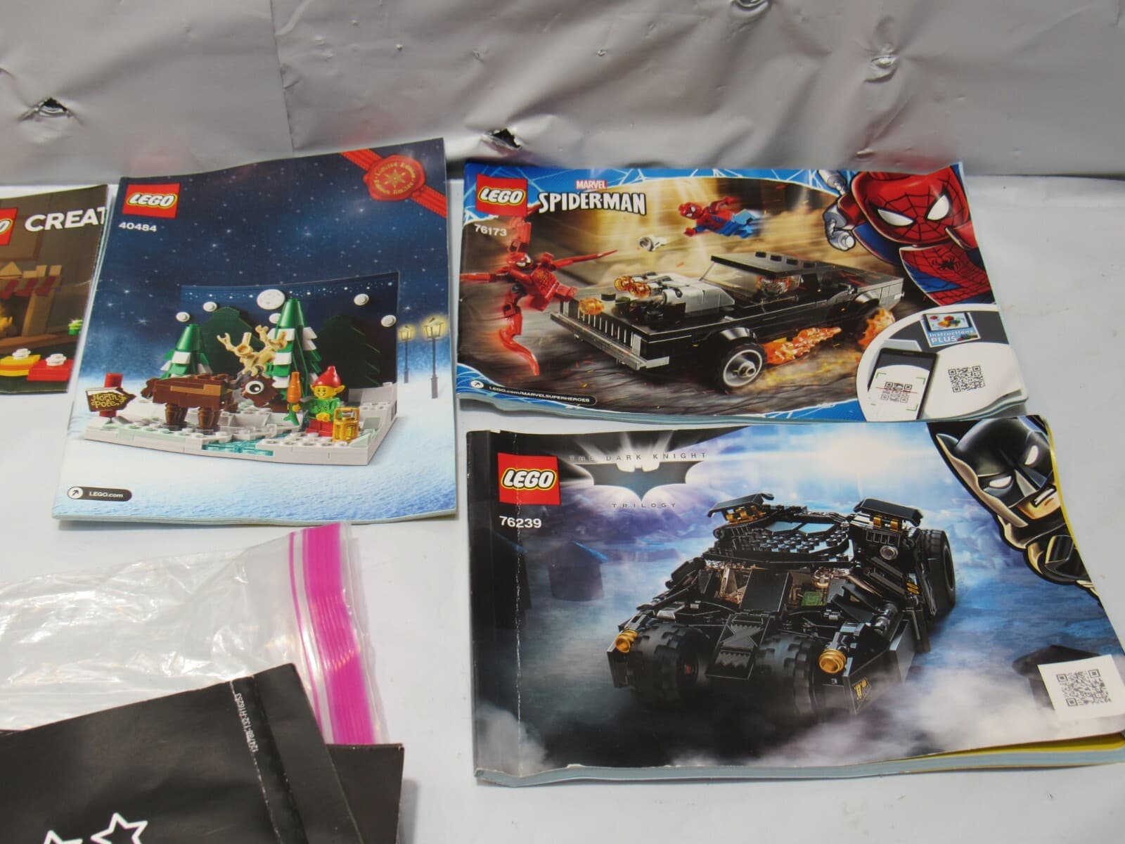 9lb Lego Lot With Manuals Marvel Infinity Saga Mine Craft Lego City (Q33K) - Thumbnail 5