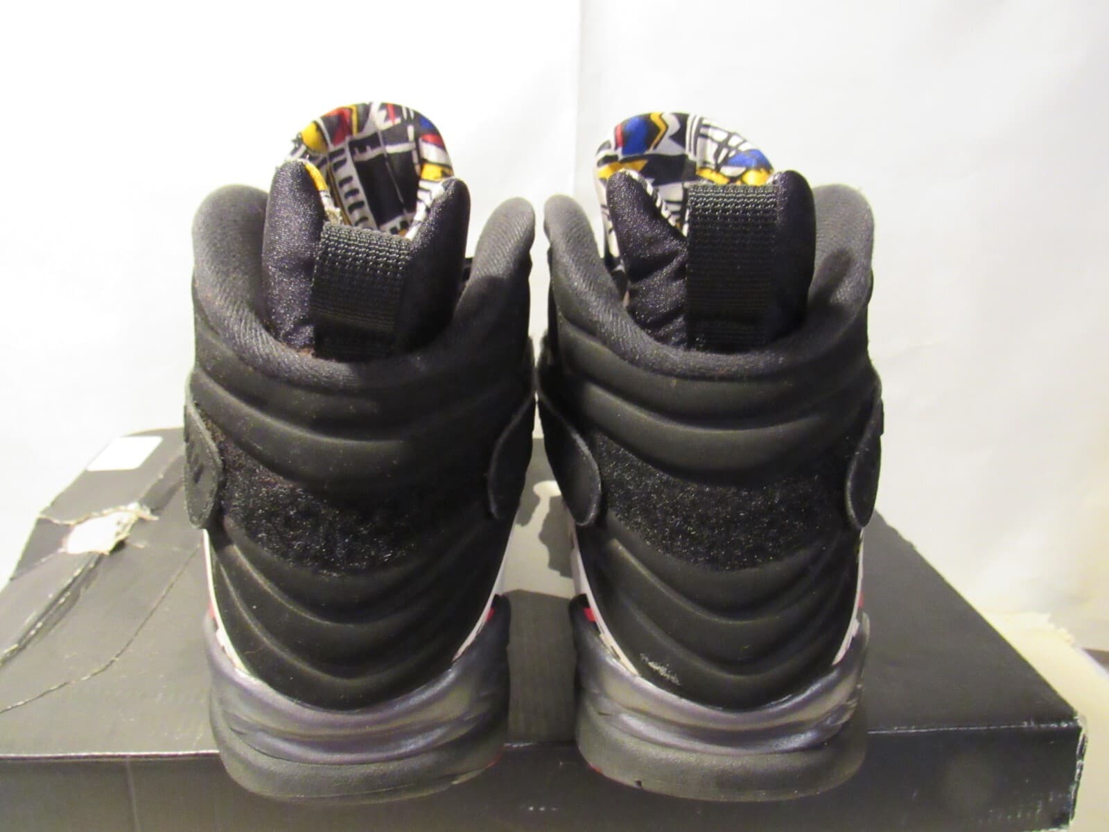 Jordan 8 Retro Playoffs 2013 Shoes Mens Size 10 w/ OG Box 305381-061 (G67K) - Thumbnail 4