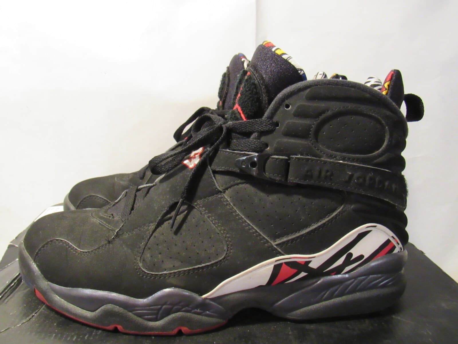 Jordan 8 Retro Playoffs 2013 Shoes Mens Size 10 w/ OG Box 305381-061 (G67K)