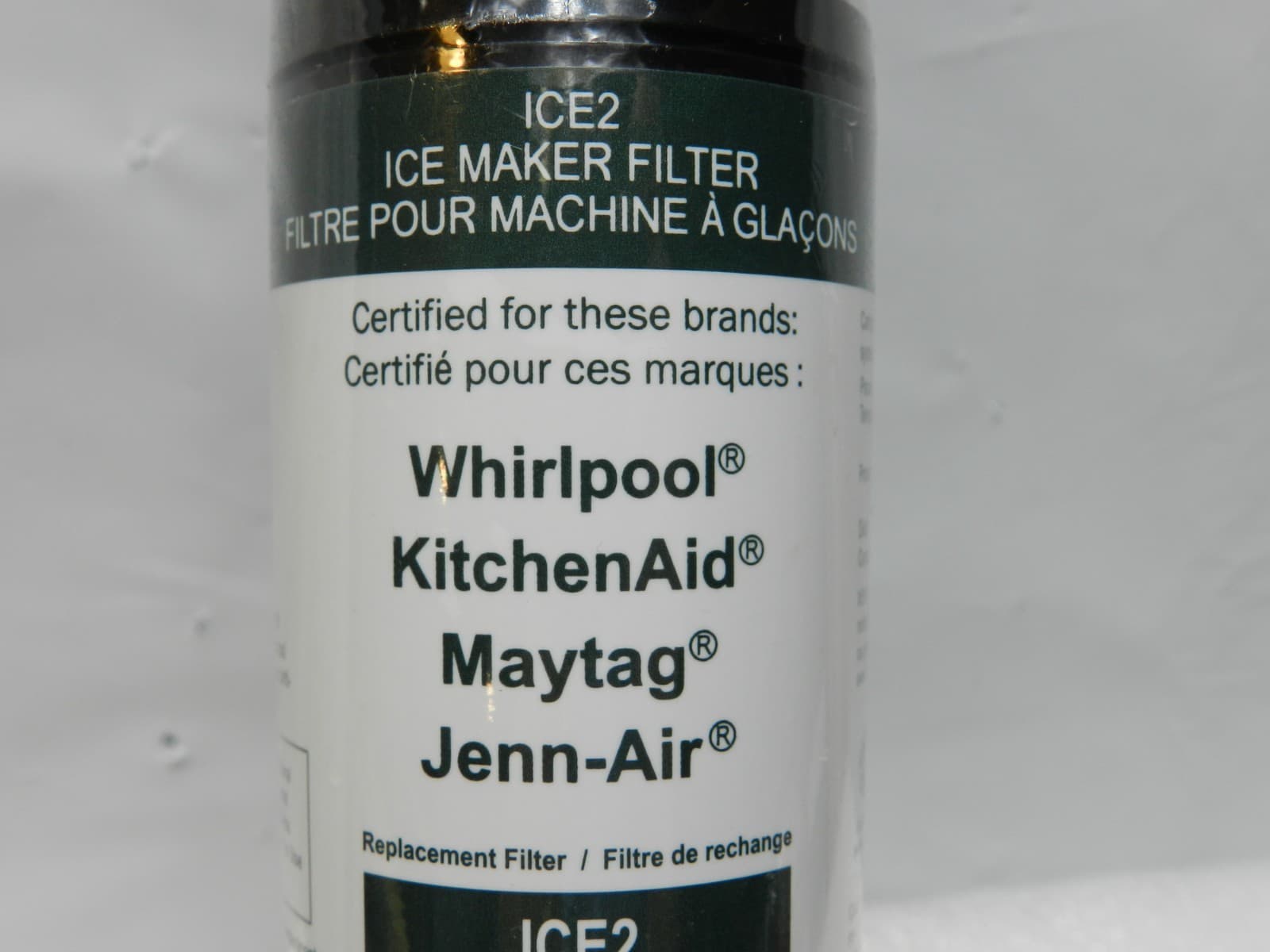 Ice2 Ice Maker Filter F2WC9I1 Replacement Part for Whirlpool Refrigerator (M61K) - Thumbnail 3