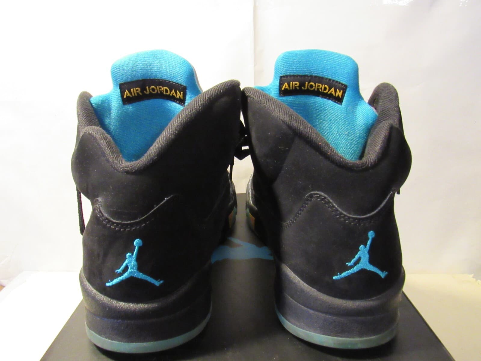 Size 10 - Jordan 5 Retro Mid Aqua Raging Bull Metallic Olive UNC Top 3 Fire G63K - Thumbnail 5