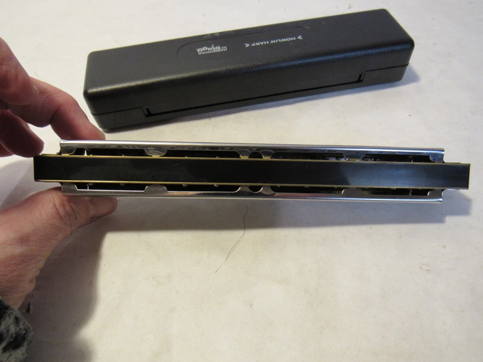 Stagg Howlin 24 hole Harp Tremolo Diatonic Harmonica in C major BJH-T48 U36K - Thumbnail 6