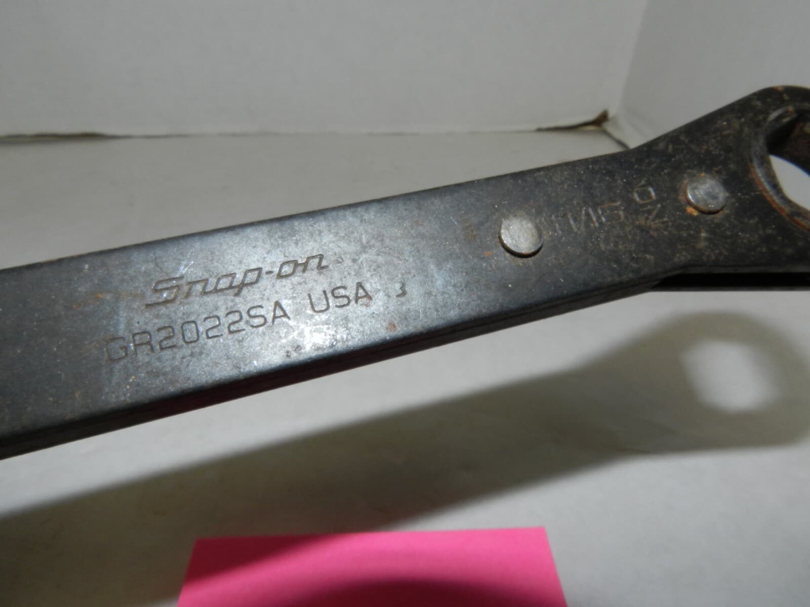 Snap-On 5/8" & 11/16" 6 Point Ratcheting Box Wrench GR2022SA (w41k) - Thumbnail 2