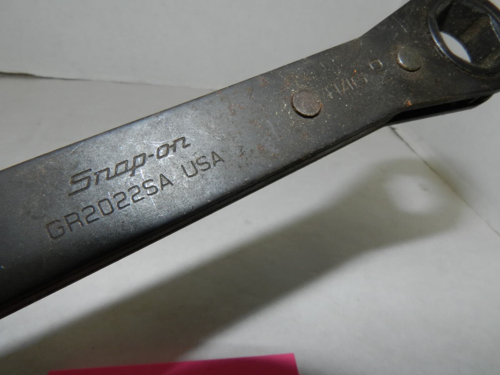 Snap-On 5/8" & 11/16" 6 Point Ratcheting Box Wrench GR2022SA (w40k) - Thumbnail 2