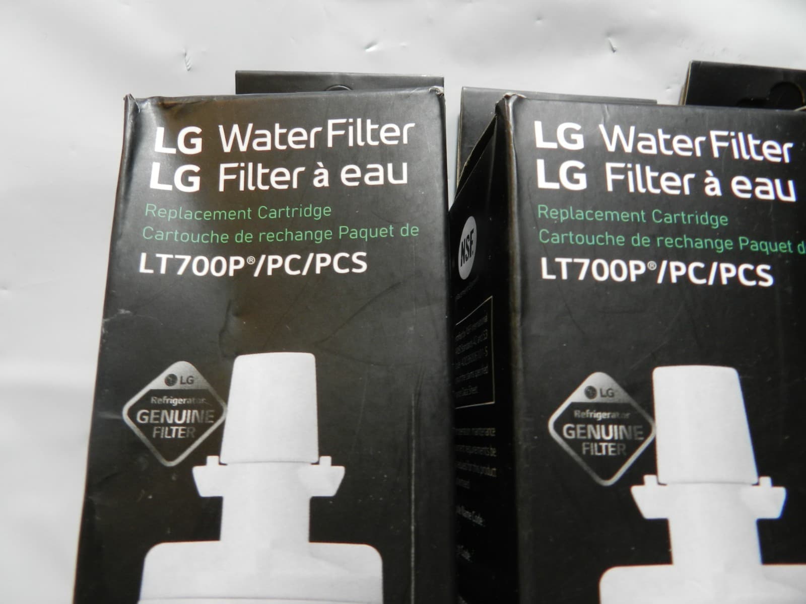 4 Sealed LG LT700P Refrigerator Water Filter Replacement ADQ36006101 (M56K) - Thumbnail 2