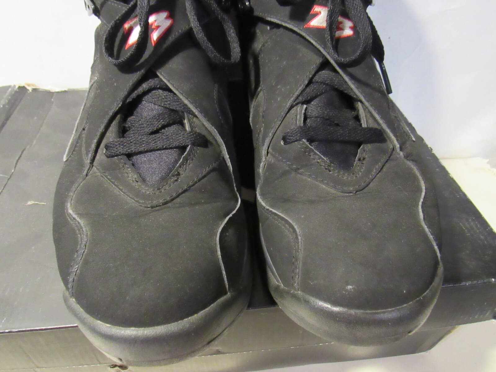 Jordan 8 Retro Playoffs 2013 Shoes Mens Size 10 w/ OG Box 305381-061 (G67K) - Thumbnail 8
