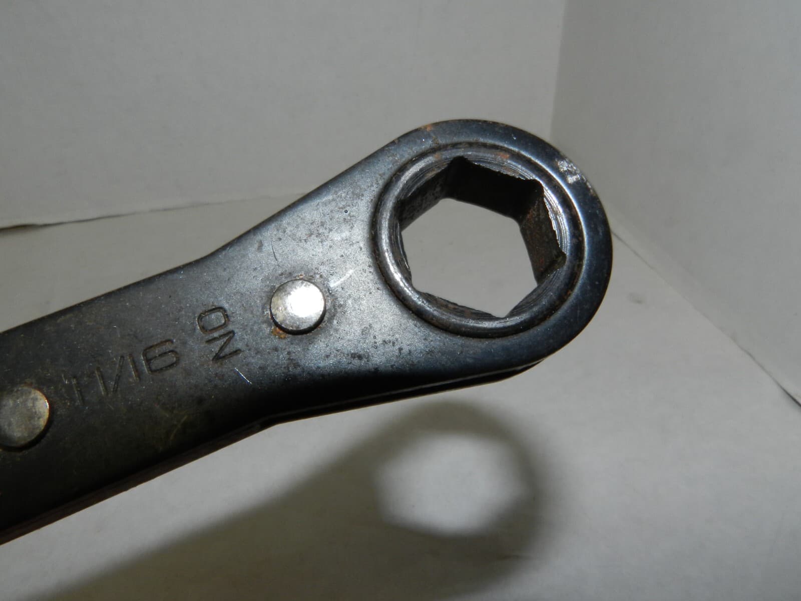 Snap-On 5/8" & 11/16" 6 Point Ratcheting Box Wrench GR2022SA (w41k) - Thumbnail 3