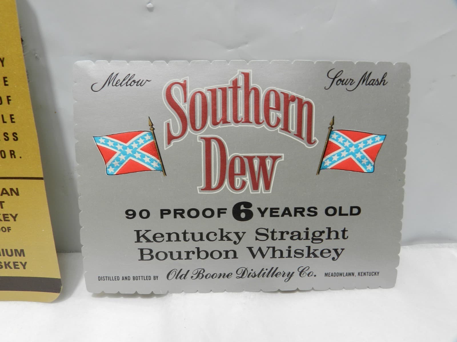 14 Original Unused Kentucky Straight Bourbon Whiskey Bottle Labels No duplicate - Thumbnail 5