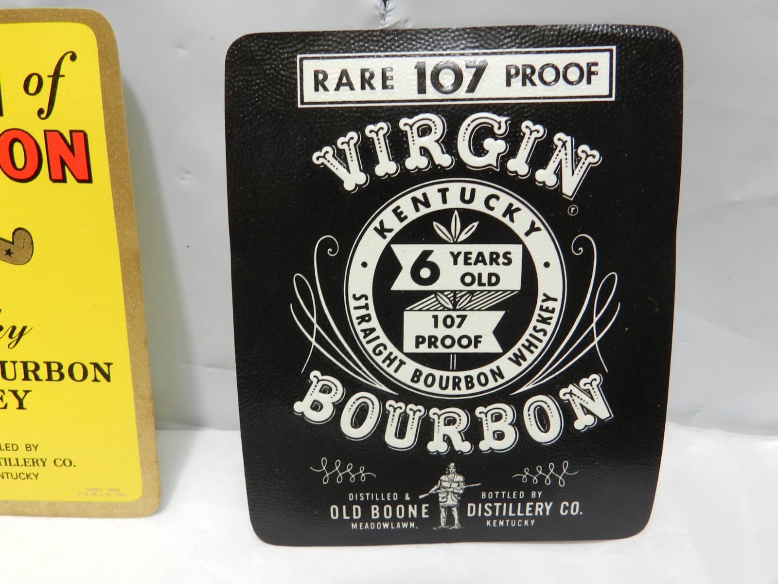 14 Original Unused Kentucky Straight Bourbon Whiskey Bottle Labels No duplicate - Thumbnail 11