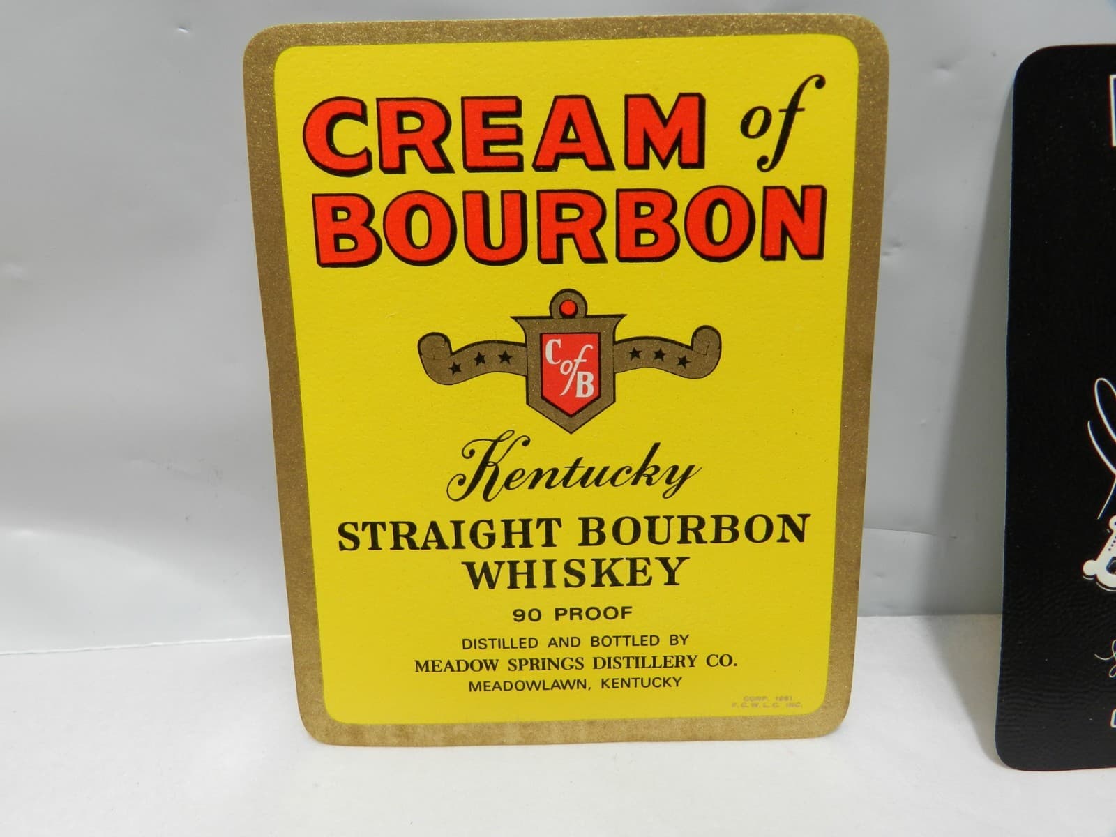 14 Original Unused Kentucky Straight Bourbon Whiskey Bottle Labels No duplicate - Thumbnail 10