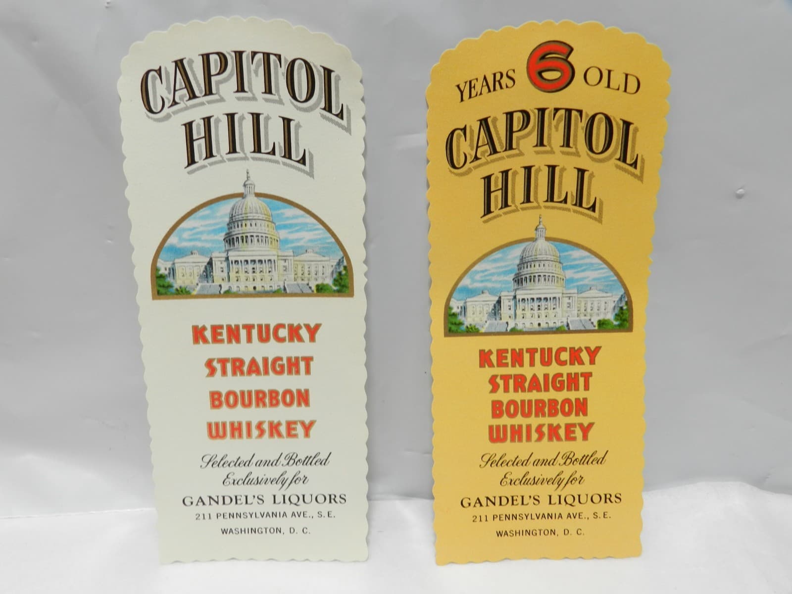 14 Original Unused Kentucky Straight Bourbon Whiskey Bottle Labels No duplicate - Thumbnail 7
