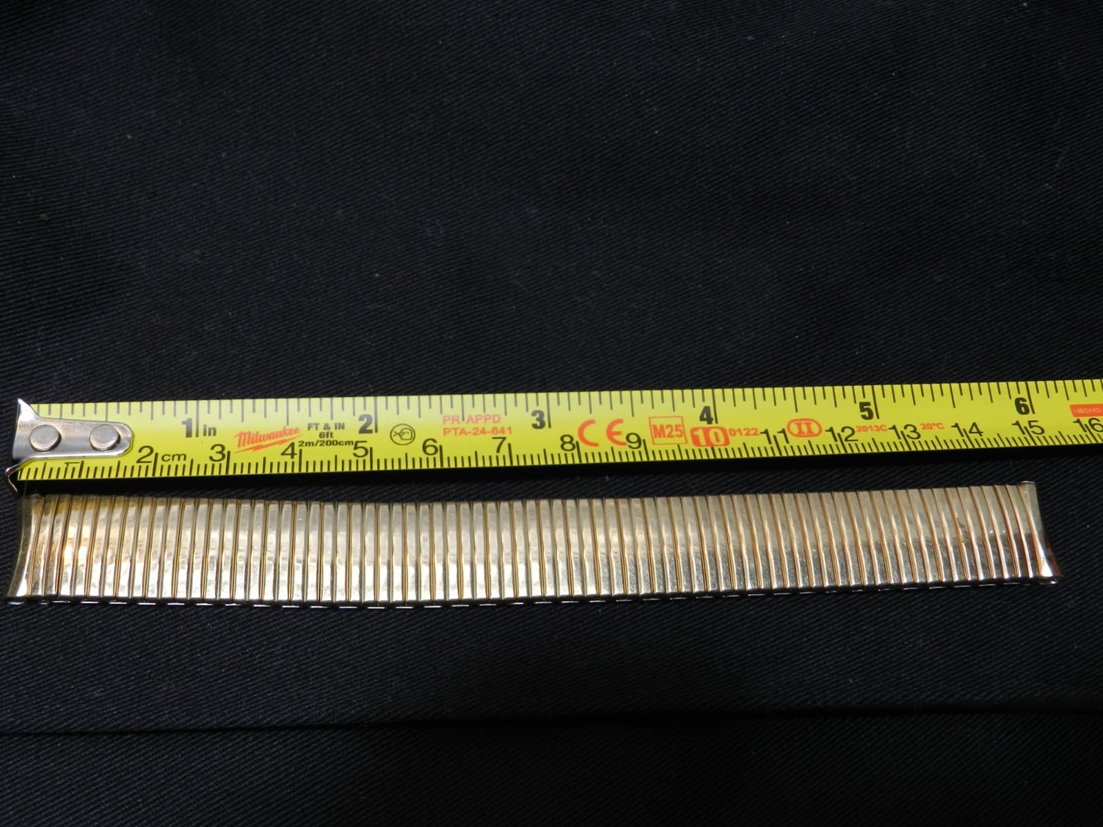 Vintage Unused Speidel 10k Gold Filled Twist Flex Watch Band Stretch (E59S) - Thumbnail 7