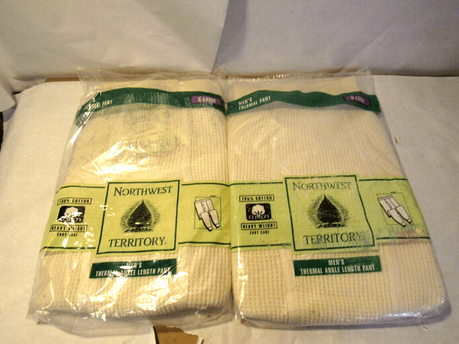 2 Northwest Territory Mens Underwear Pants Ankle Length Thermal XL NEW U39K